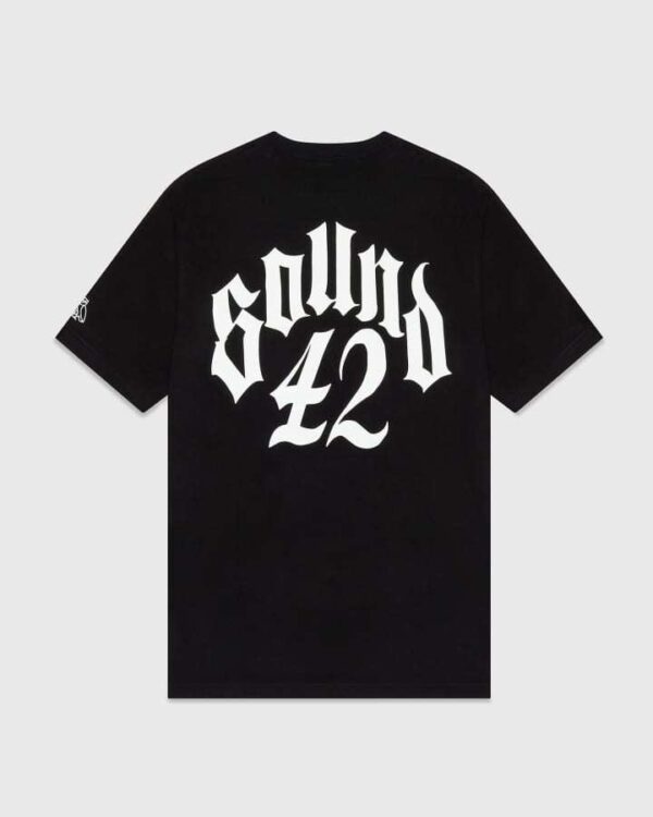 SOUND 42 LOGO T-SHIRT BLACK