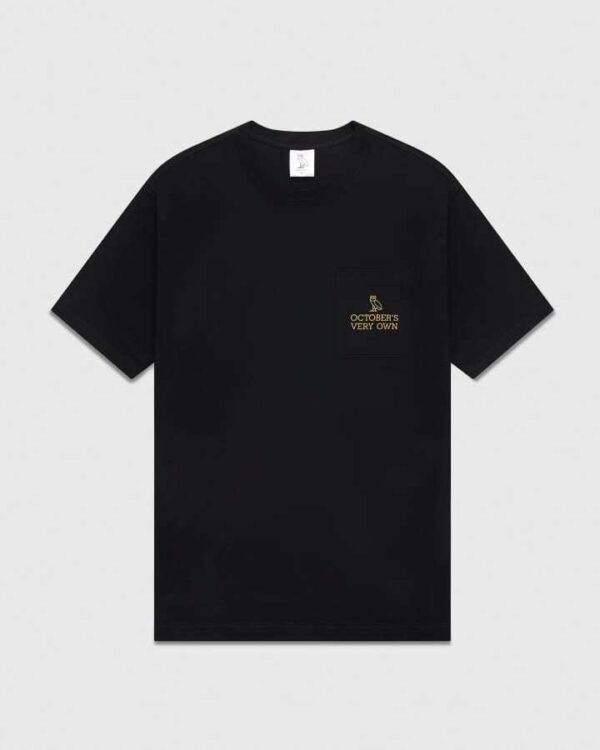 WORDMARK POCKET T-SHIRT BLACK