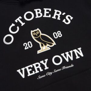 COLLEGIATE HOODIE BLACK