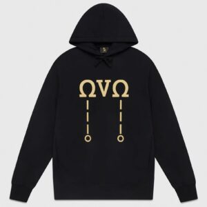 OMEGA HOODIE BLACK