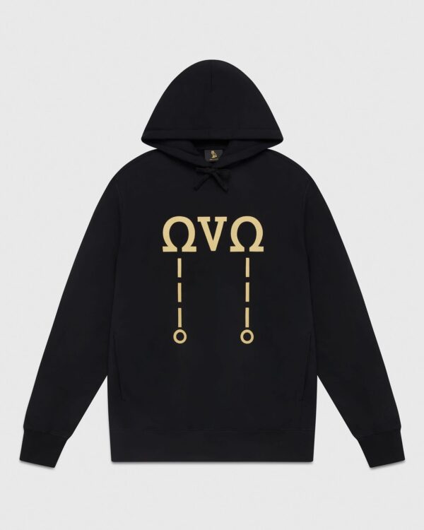 OMEGA HOODIE BLACK