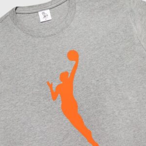 WNBA LOGOWOMAN T-SHIRT GRAY